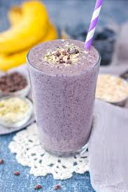 Vanilla Blueberry Banana Smoothie Recipe